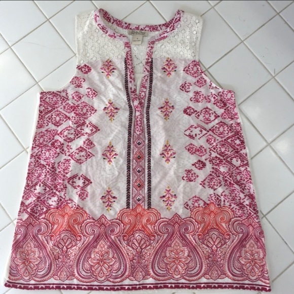 NWT Lucky Brand top - Picture 2 of 4